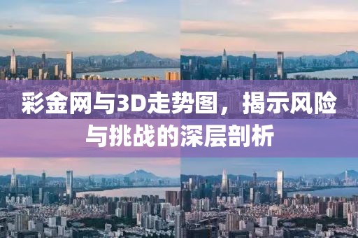 彩金网与3D走势图，揭示风险与挑战的深层剖析